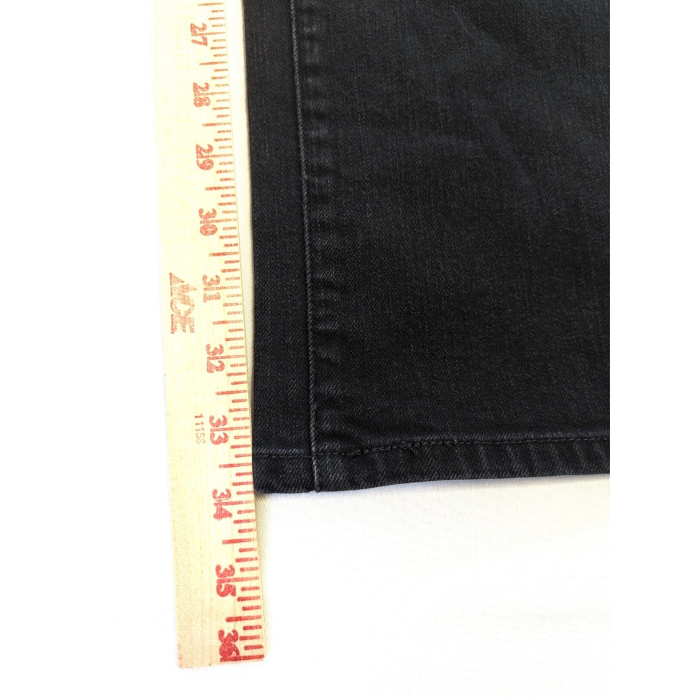 Levis 505 Straight Leg Jeans Black Tab Embroidered Pocket Mens 31x34 15505-0026 - Picture 8 of 8
